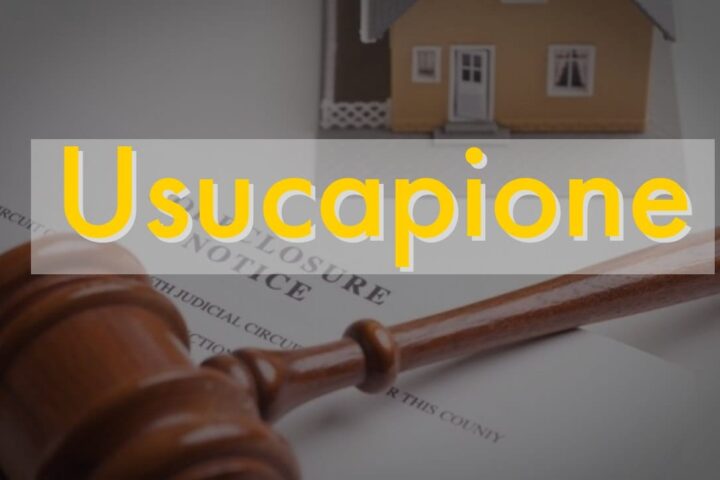 Usucapione