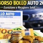 bollo auto e rimborso 2026