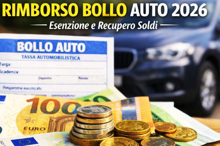 bollo auto e rimborso 2026